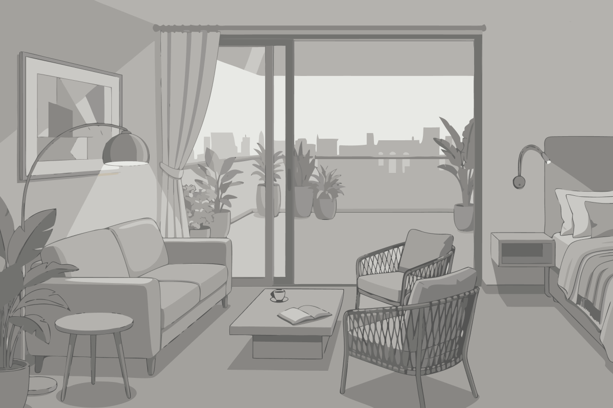 Deluxe Twin Room with Balcony